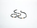 Coco shell necklace with dyed natural beads product view