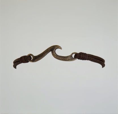 Wave Leather Bracelet